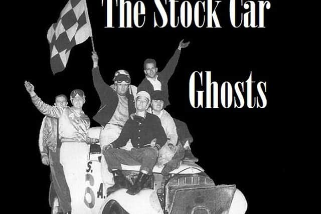 The front cover of The Stock Car Ghosts