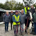 Vicki Mungur, resident at Bourley Grange care home, had her horse wish come true