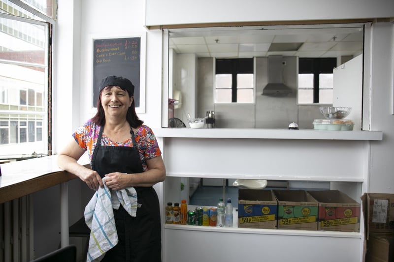 King's Cafe And Coffee Shop at Unit 219, Victory Business Centre, Somers Road North, was rated five after assessment on April 23 2018.

Pictured is Debbie King at Kings Café and Coffee Shop.
