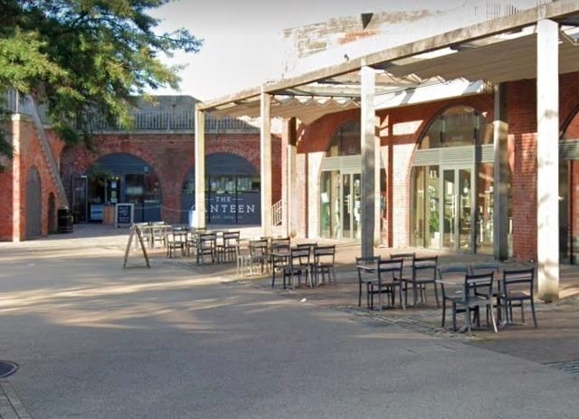 The waterfront cafe The Canteen is known for their high quality of food and drink. This is a beautiful place to relax after a walk along the coastline. Pic Google