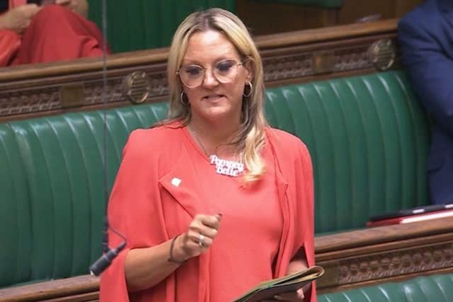 Amanda Martin MP in Parliament