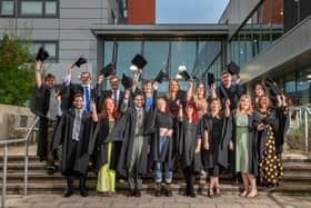Graduation ceremony for HE students at the South Hampshire College Group
