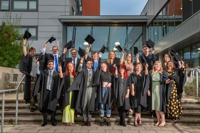 Graduation ceremony for HE students at the South Hampshire College Group