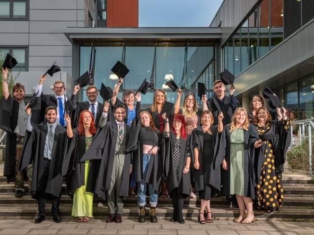 Graduation ceremony for HE students at the South Hampshire College Group