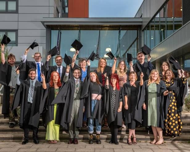 Graduation ceremony for HE students at the South Hampshire College Group
