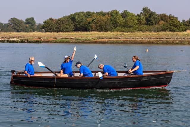 Blue ladies secure first place in the ladies final. Picture: Mike Cooter (050921)