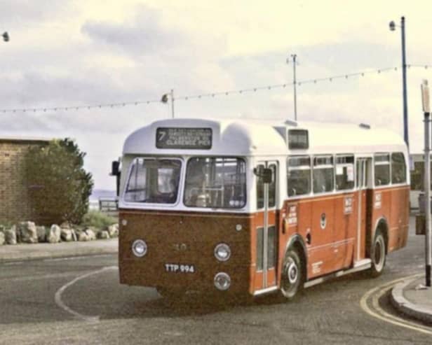 Dating from 1959, here we see a Leyland Tiger Cub driver only operated at Clarence Pier. Picture: Gosport Railway Society