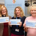 Pictured are Rev Amy Webb, Becky Stotesbury and Jo Jennings after receiving their Community Chest grants.

Picture: Keith Woodland (041221-44)