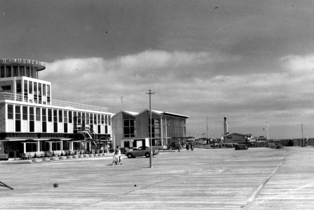 Looking east towards the War memorial we see the area behind Clarence Pier before the fairground was built.