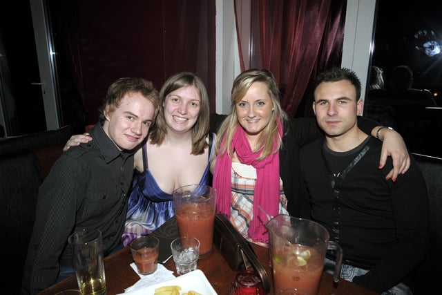 Revellers having a good time at Tiger Tiger in Gunwharf Quays back in the day.
