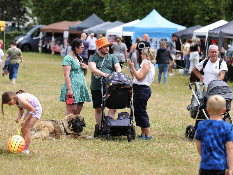 Walpole Park Summer Fayre, Gosport, Hampshire. Pictured is action from the event. Sunday 30th June 2024.Picture: Sam Stephenson.