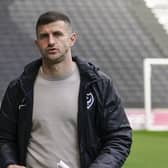 John Mousinho must decide which among Pompey's out-of-contract 13 players he wants to keep beyond the summer. Picture: Jason Brown/ProSportsImages