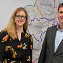 NEW ROLES: Hampshire-based Chris Davies, right, and Holly Vos have both been promoted by property consultancy Vail Williams as the firm continues to grow its building consultancy offering