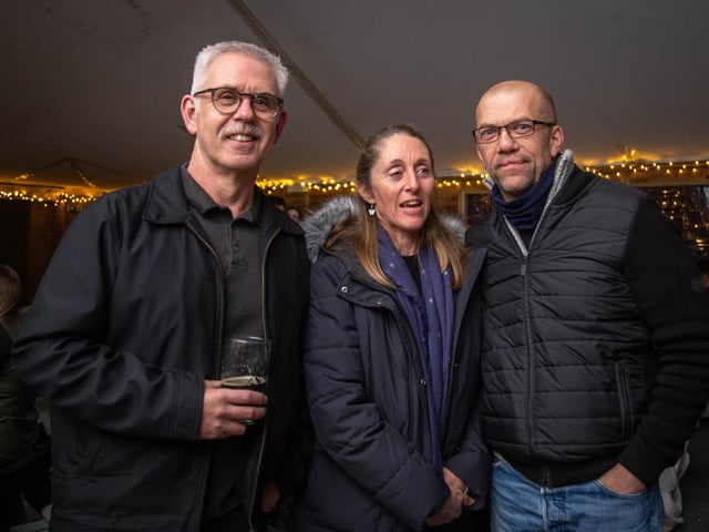 Launch night of Queens Hotel Winter Lodge 2023  in Southsea on Friday 24th of Novermber 2023Pictured: People having fun at the lodgePicture: Habibur Rahman