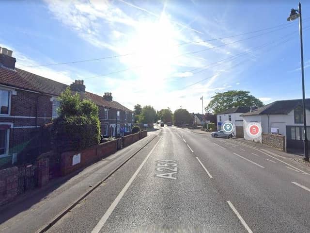 Part of the A259 in Emsworth. Picture: Google Street View.