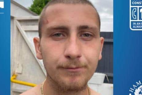Lewis Pearce is missing. Pic Hants police