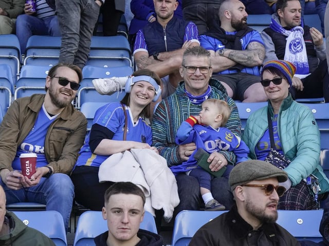 Pompey fans played a big role in carrying their team to a massive three points in their Championship survival battle against Blackburn Rovers.