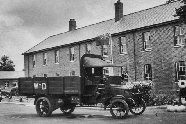 Hilsea Barracks about 1950