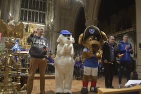 Special guests included The News' own editor Mark Waldron - and some family friendly mascots.