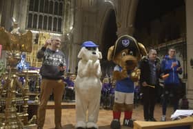 Special guests included The News' own editor Mark Waldron - and some family friendly mascots.