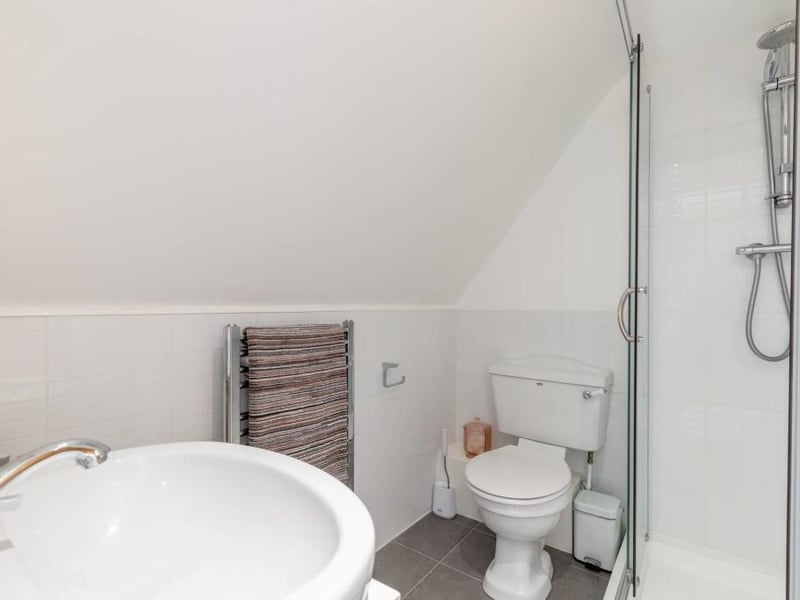 En-suite shower room.