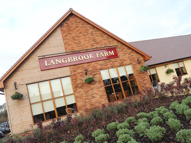 The Langbrook Farm at Langbrook Farm Public House, Havant; was rated 5 on March 14.