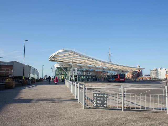 The bus apron at The Hard Interchange, Portsmouth, will be closed for five months while maintenance work is carried out. The bus stops will be moved as a result. Picture: Habibur Rahman