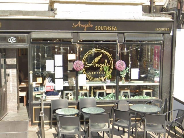 Angels Southsea in Winter Road is rated at 4.7 from 153 Google reviews. A customer said: "Very friendly, super coffee. Great food, authentic US breakfast!!"