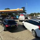 Shell on London Road, Hilsea, has unleaded petrol at 137.9p and diesel at 143.9p at a litre