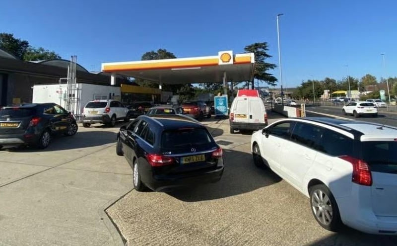 Shell on London Road, Hilsea, has unleaded petrol at 137.9p and diesel at 143.9p at a litre
