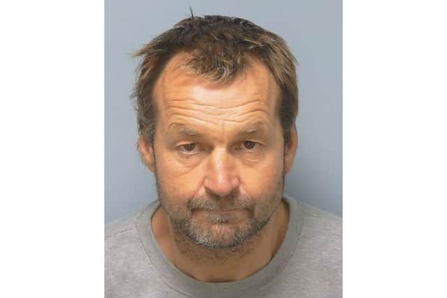 Christian Eigenberger, aged 53, of no fixed abode. Picture: Hampshire police