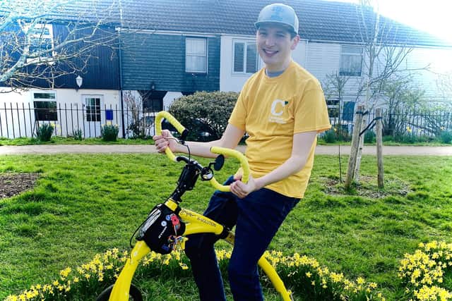 Harley Salter will be going for gold with unique Alinkerlympics challenge for Chestnut Tree House children's hospice