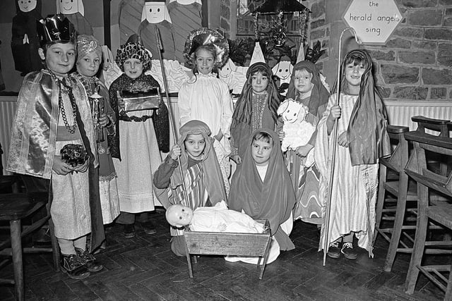 Huthwaite's All Saints School Nativity from 1980