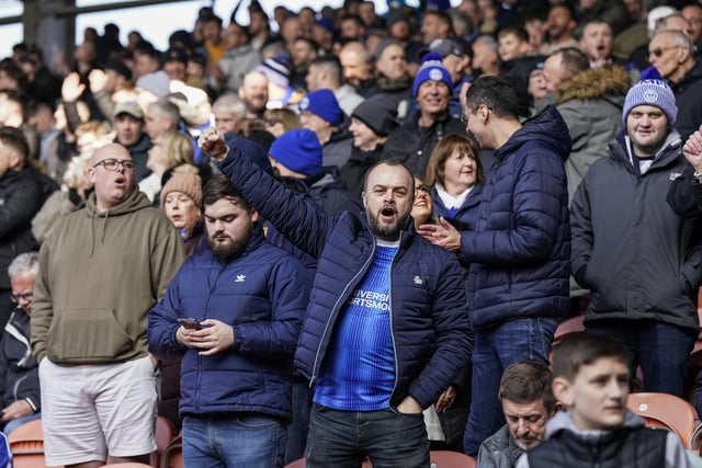 Pompey fans had no goals to cheer but they certainly made their presence felt in Blackpool