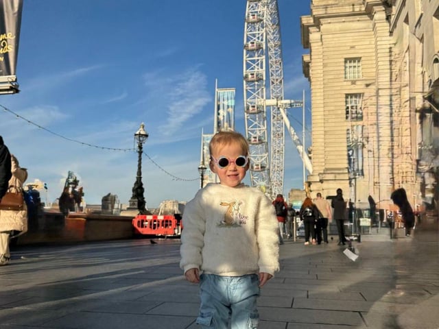 Freya is unstoppable - just like her dad Jamie.
