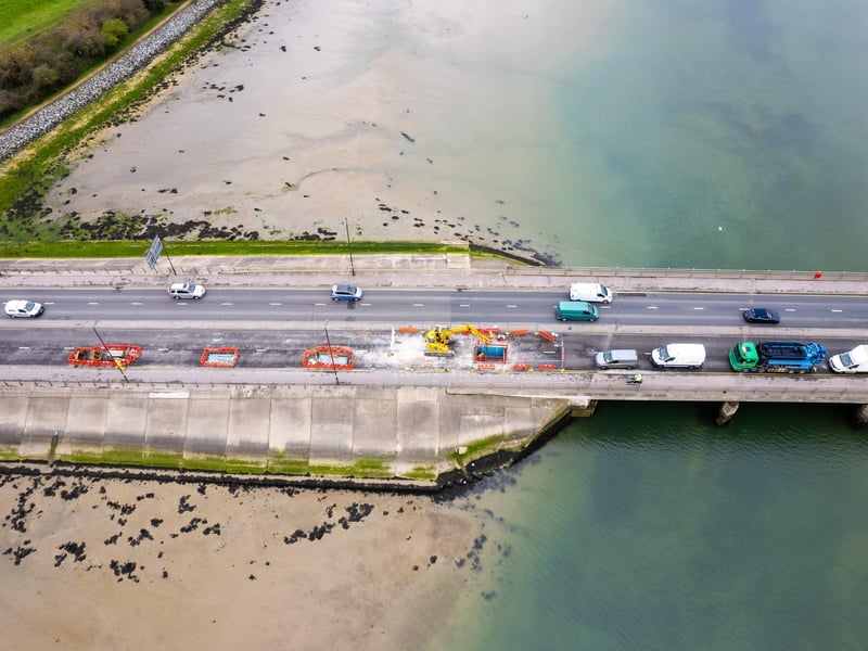 New disruption to motorists this week as the Eastern Road has been dug up again.Pictured - Eastern Road Southbound closed again for worksPhotos by Alex Shute