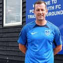 Former Pompey skipper Michael Doyle is back at Fratton Park to work with the Academy kids