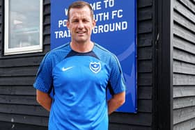 Former Pompey skipper Michael Doyle is back at Fratton Park to work with the Academy kids