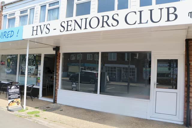 The front of the new HVS Seniors Club in Elm Grove, Mengham, Hayling Island. Picture by Andrew Griffin