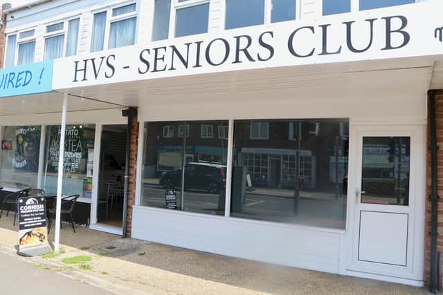 The front of the new HVS Seniors Club in Elm Grove, Mengham, Hayling Island. Picture by Andrew Griffin