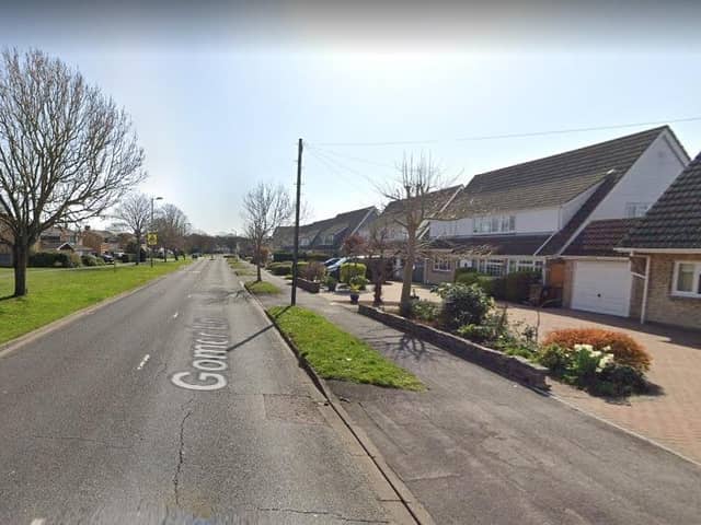 Firefighters were deployed to an address in Gomer Lane, Gosport, last night. Picture: Google Street View.