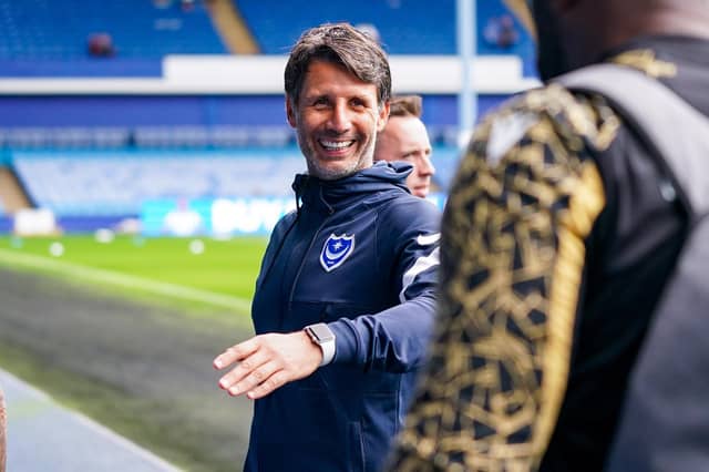 Pompey boss Danny Cowley