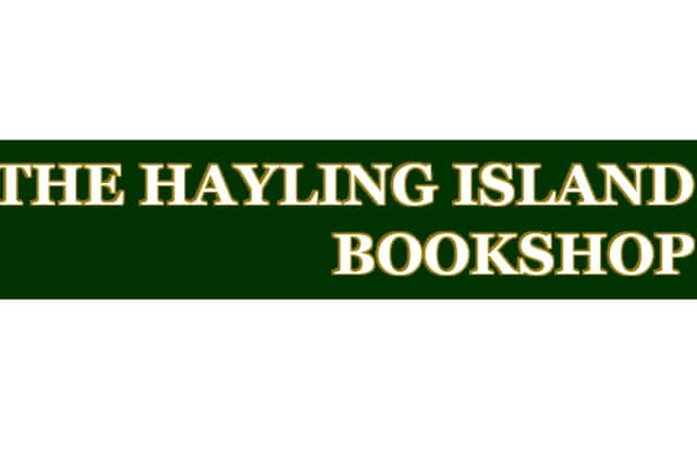 HIB Hayling island book shop logo:The Hayling Island Book Shop sponsors The News's Christmas Ghost Story