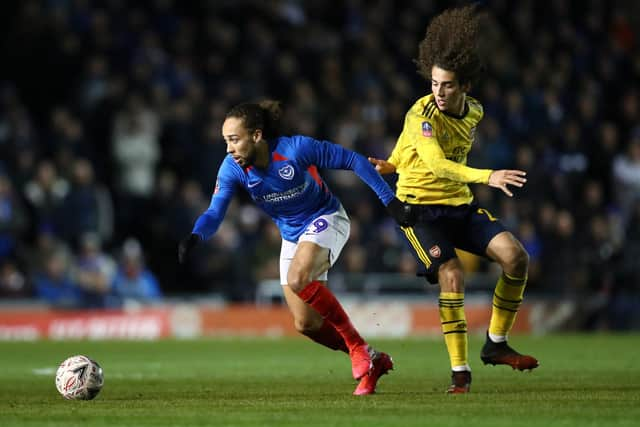 Marcus Harness was one of six changes to feature against Arsenal - and was a livewire in the first half. Picture: Dan Istitene/Getty Images