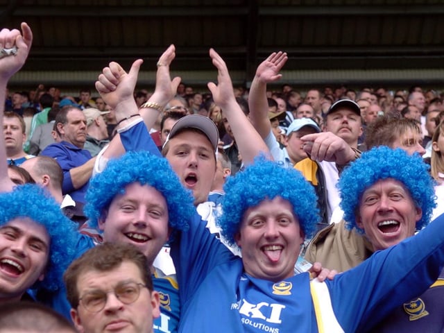 Pompey march on the JJB Stadium and complete the Great Escape with a memorable 2-1 win - with Benjani breaking his goal duck and Matt Taylor holding his nerve to bag a key penalty.