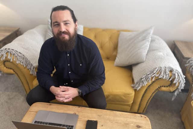 Stuart Radcliffe, from Southsea, launched his company, Wintercomms, in March 2020