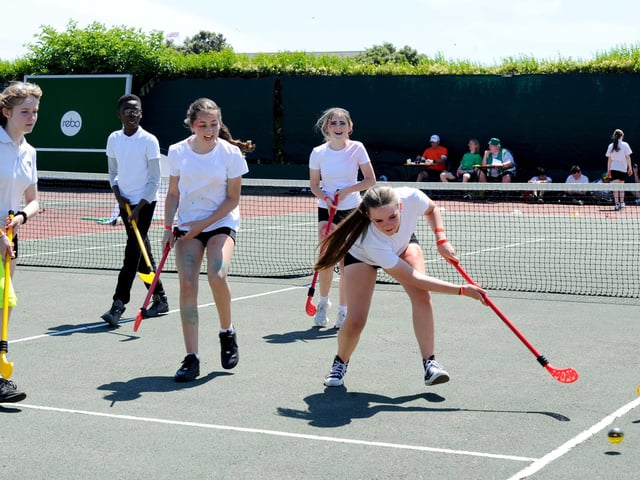 Priory School in Southsea, held its sports day on Friday, June 21, 2024, on Southsea Common. Picture: Sarah Standing (210624-1184)
