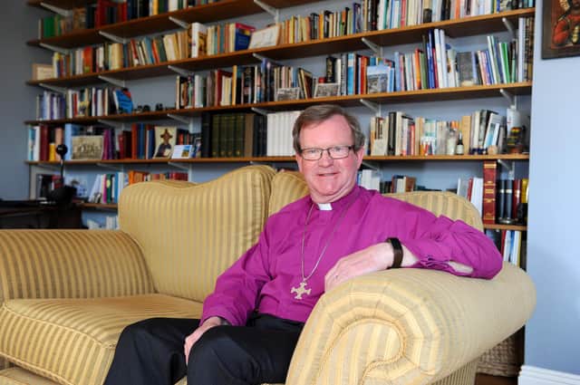 The Church of England’s Bishop of Portsmouth, the Rt Rev Christopher Foster, is retiring after 10 years in the role. 
Picture: Sarah Standing (190421-6820)