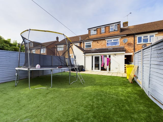 This five bedroom terraced house is on sale for £395,000. it is listed by Chinneck Shaw.