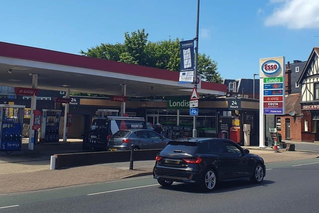 Esso petrol station in London Road, Portsmouth: Petrol:  £1.82.9. Diesel:  £1.89.9. Picture: Habibur Rahman